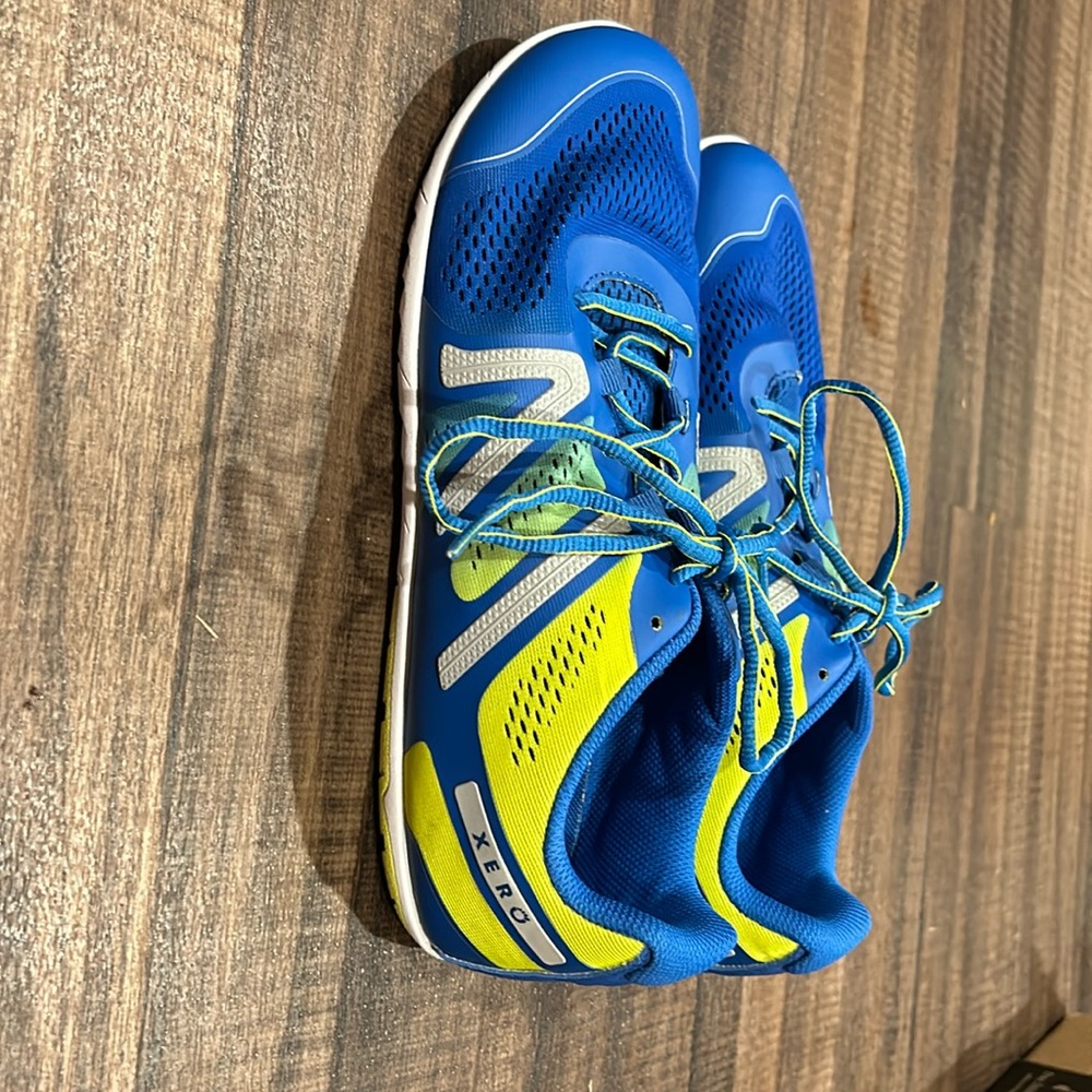 Xero “Barefoot” HFS victory blue running shoe. WORN ONCE